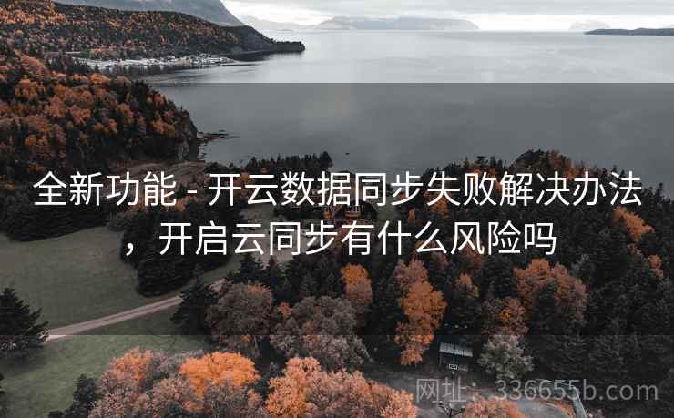 全新功能 - 开云数据同步失败解决办法，开启云同步有什么风险吗